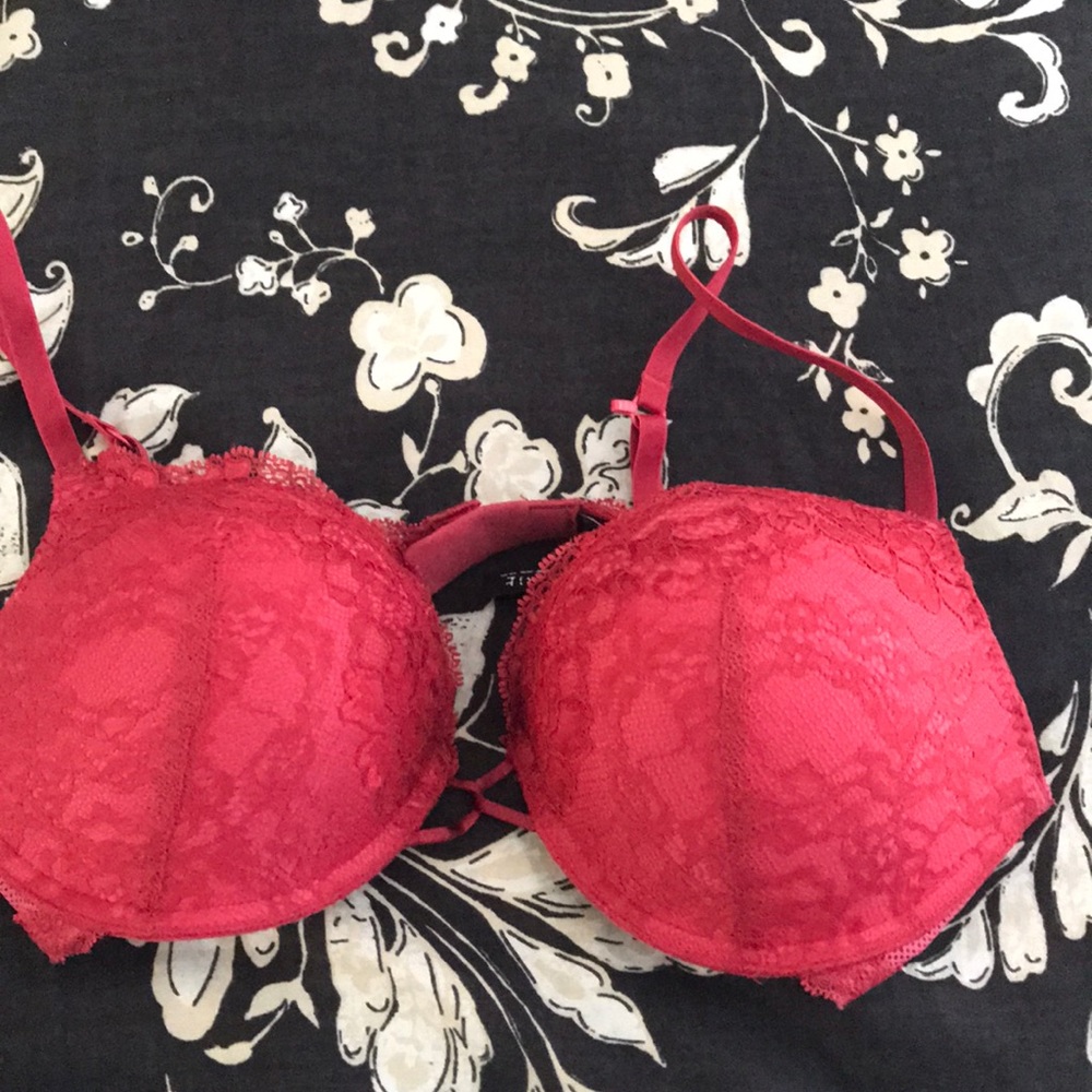 Red bra